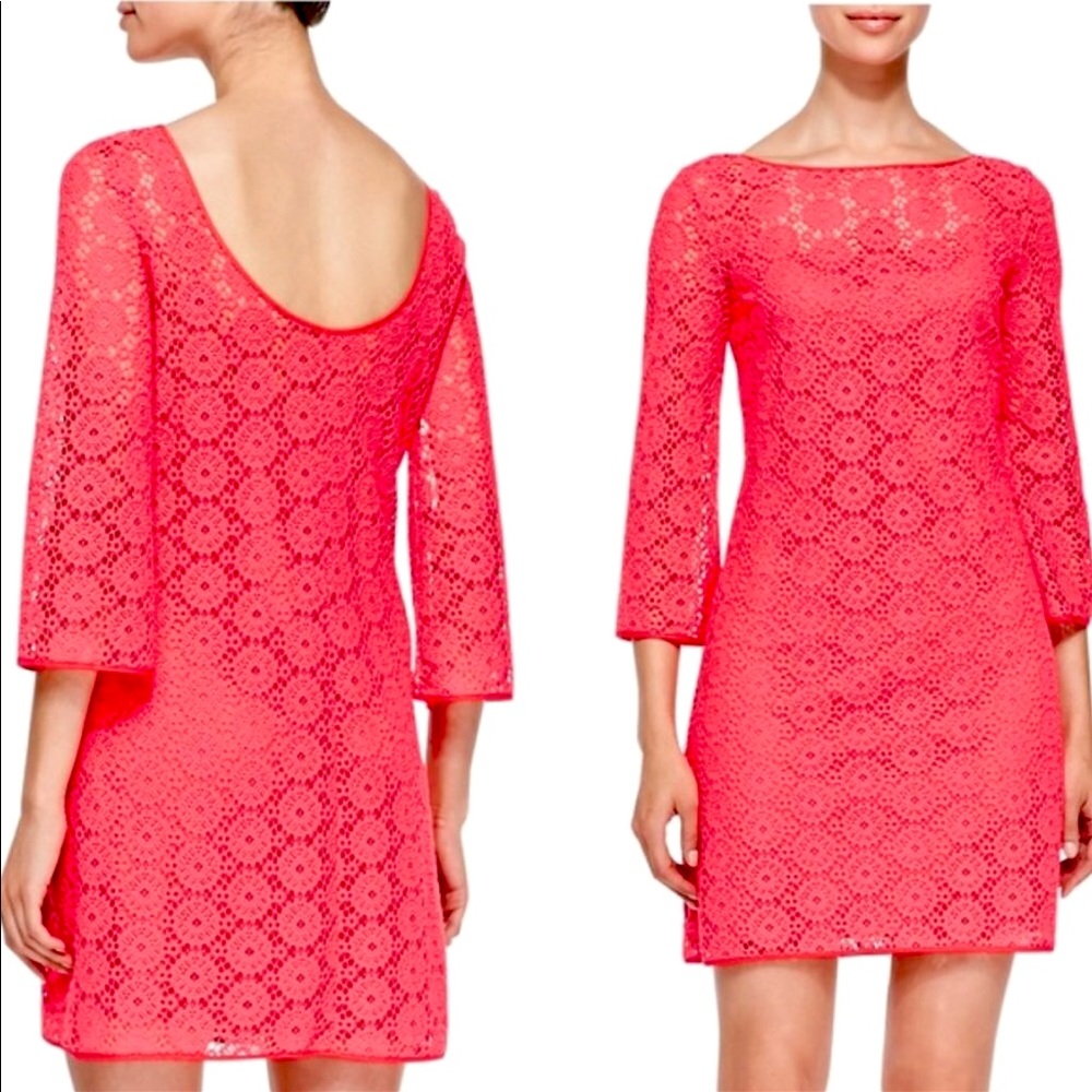 LILLY PULITZER | Lg | CORAL LACE